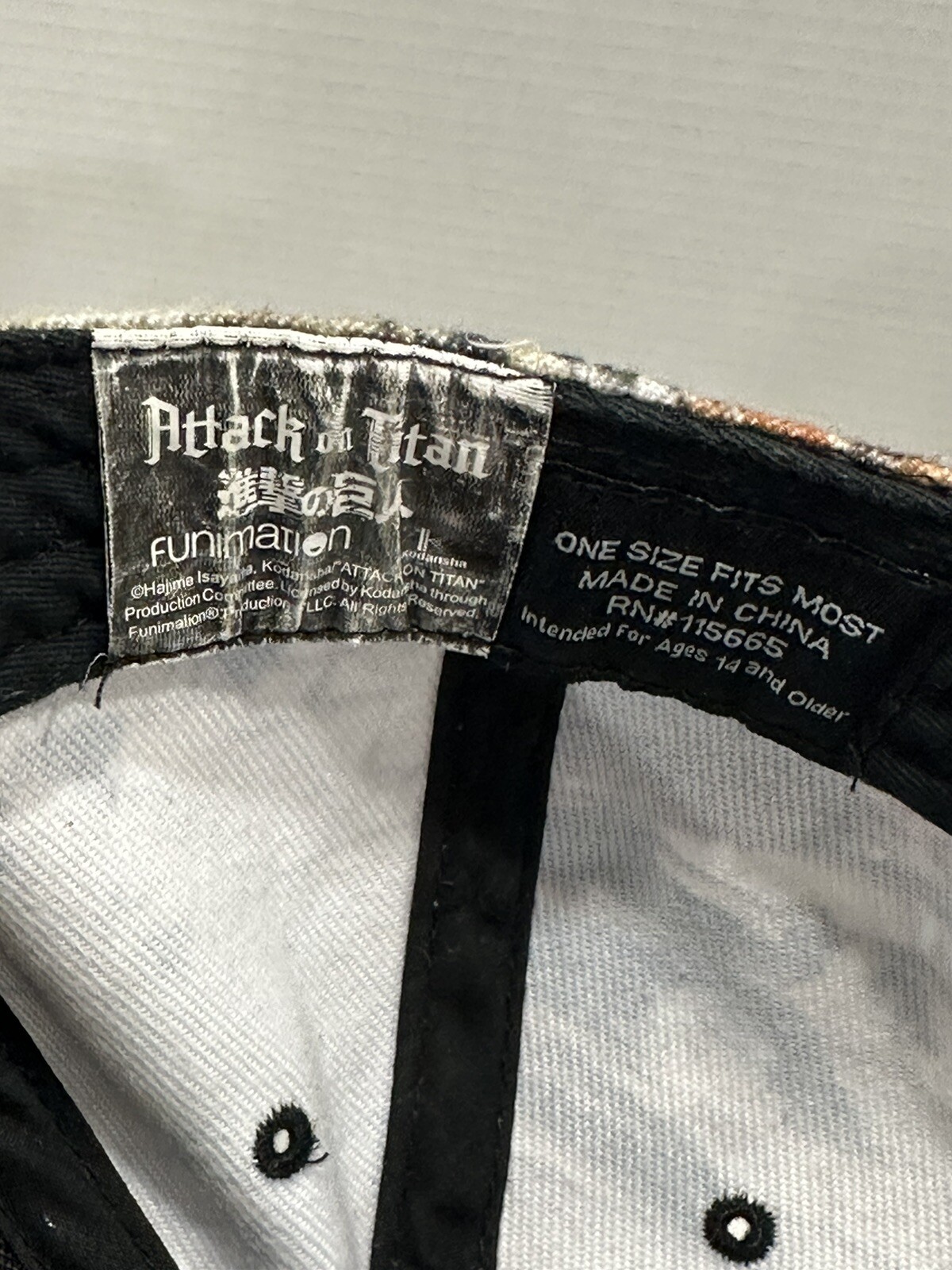 Attack On Titan Baseball Hat Cap SnapBack One Siz… - image 11