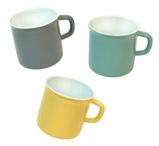 KAFFEEBECHER Ø 8 cm RIESS Emaille Becher emailliert Kaffeetasse 2. WAHL