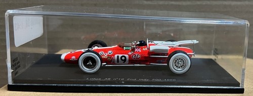 Lotus 38, #19 Jim Clark, 2nd, Indy 500 1966. 1:43 Spark Model #S2390. MINT. - Picture 6 of 9