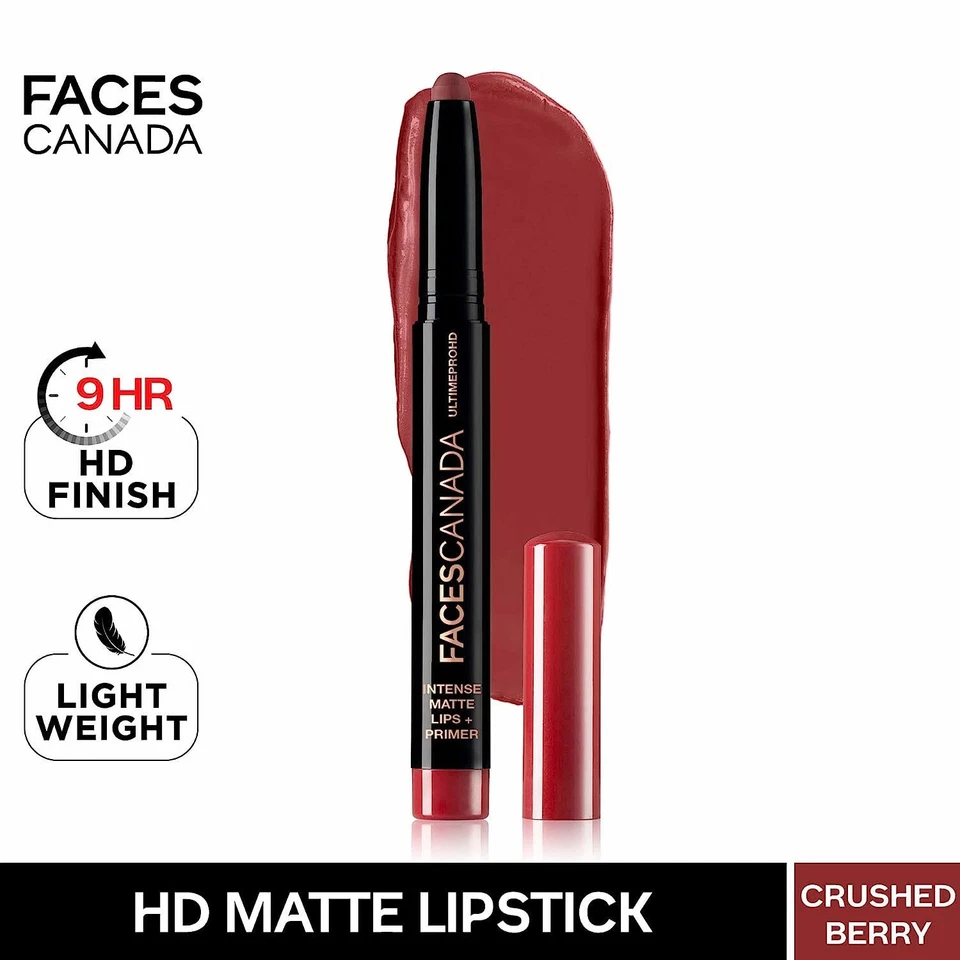 FACESCANADA Ultime Pro HD Intense Matte Lips Primer, Crushed Berry 04, 1.4g - Image 2 of 4