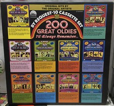 200 Great Oldies I ll Always Remember Holland Import Cassette Set