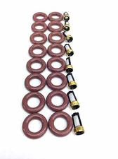 FUEL INJECTOR REPAIR KIT O-RINGS FILTERS 2004-2006 CADILLAC 4.6L V8 12580645