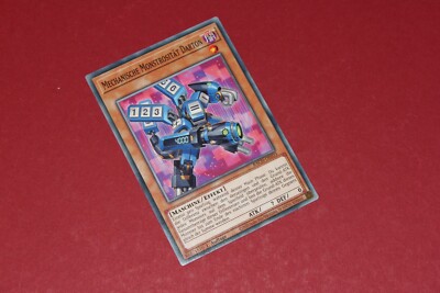 Yu-Gi-oh! Spielkarte ''deutsch'', Mechanische Monstrosität Darton, 1.Auflage