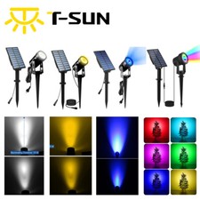 T-SUN Solar Gartenstrahler LED Solar Strahler...
