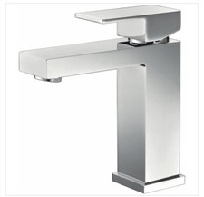 Chrome Angular Modern Single Lever Faucet 251101