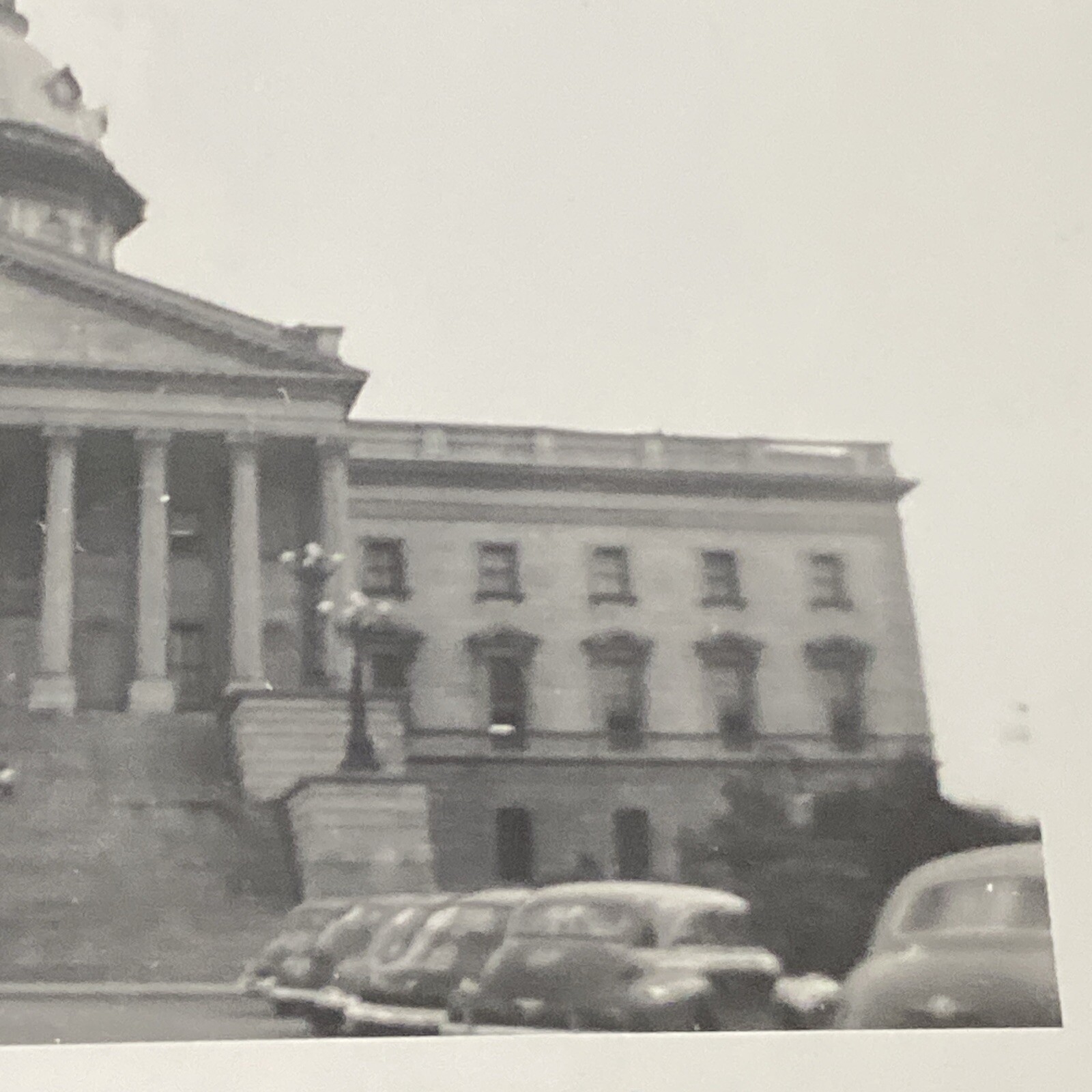 1944 State Capital Columbia South Carolina SC Parking Lot Cars Real Photo P16c21 thumbnail 4