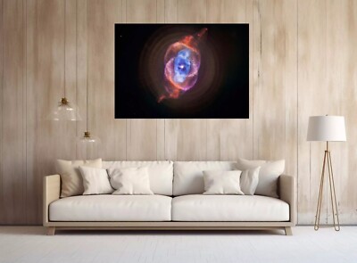Cat's Eye Nebula Hi Gloss Space Fine Print Art Canvas Poster Wall Decor
