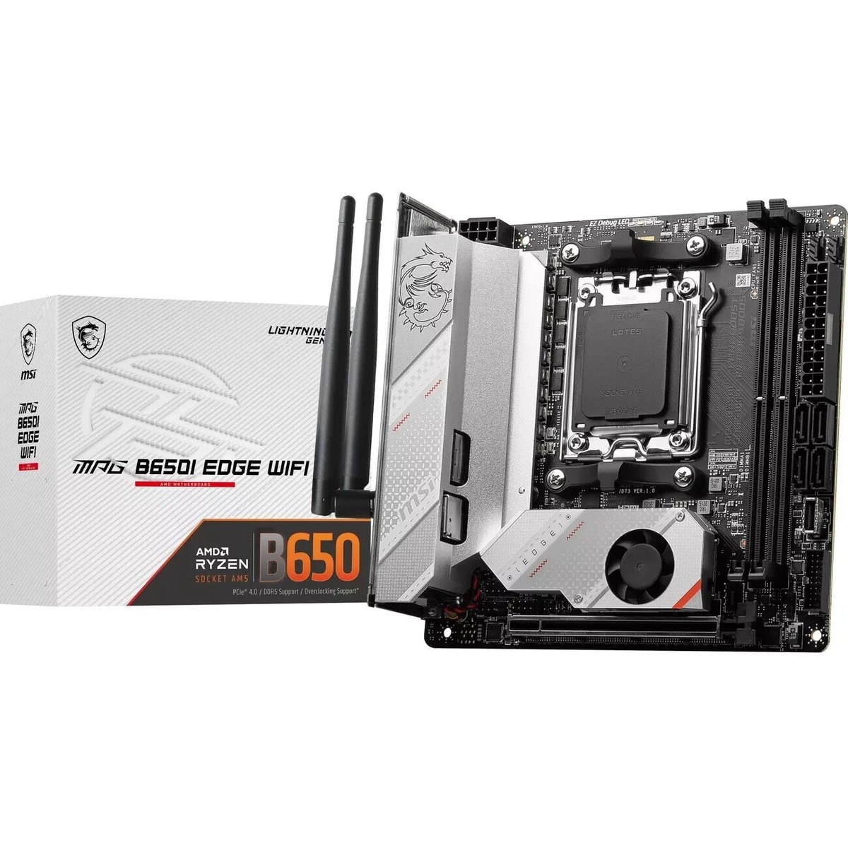 MSI MPG B650I EDGE WiFi AM5 Mini-ITX AMD Motherboard | eBay