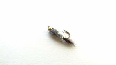 1 DOZ DF-5 BEAD HEAD FLASHBACK HARES EAR (SELECT YOUR COLOR AND SIZE) NYMPH