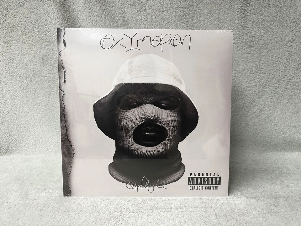 Oxymoron (2024) • Schoolboy Q • NEW/SEALED Clear Black Splatter 10th Anniversary - Image 3 of 4