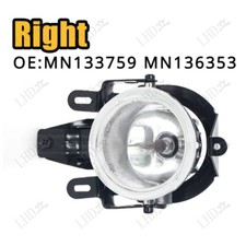 1 Pc Right Front Bumper Fog Lights Clear Driving Lamps For Pajero Montero 03-06