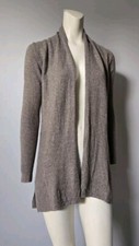 Tahari Pure Luxe 100 Cashmere Open Front Wrap Sweater Women's Size XS 230