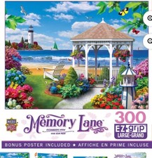 Memory Ln., Oceanside View 300 Piece Jigsaw Puzzle Preowned