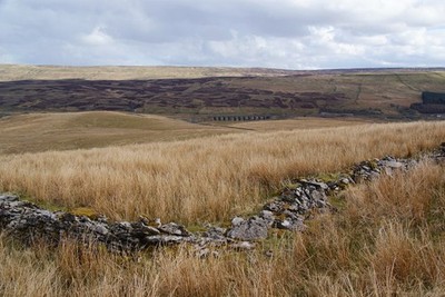 Foto A2 Wandecke auf South Lunds Weide Garsdale Kopf Die Wand hat c 2013