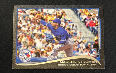 Marcus Stroman 2014 Topps Update Rookie Debut #US35 Black SN:45/63