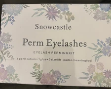 Snowcastle Permeyelashes EYELASH PERMING KIT  New In Box