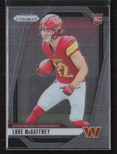 2024 Panini Prizm #367 Luke McCaffrey Washington Commanders (I)