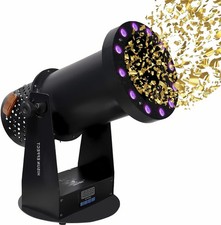 Electric Confetti Launcher with 12 LED Lights, and no remote