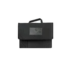Small Black Insulated Food Delivery Bag Thermal Carrier w/ Handle Hot Cold Uber