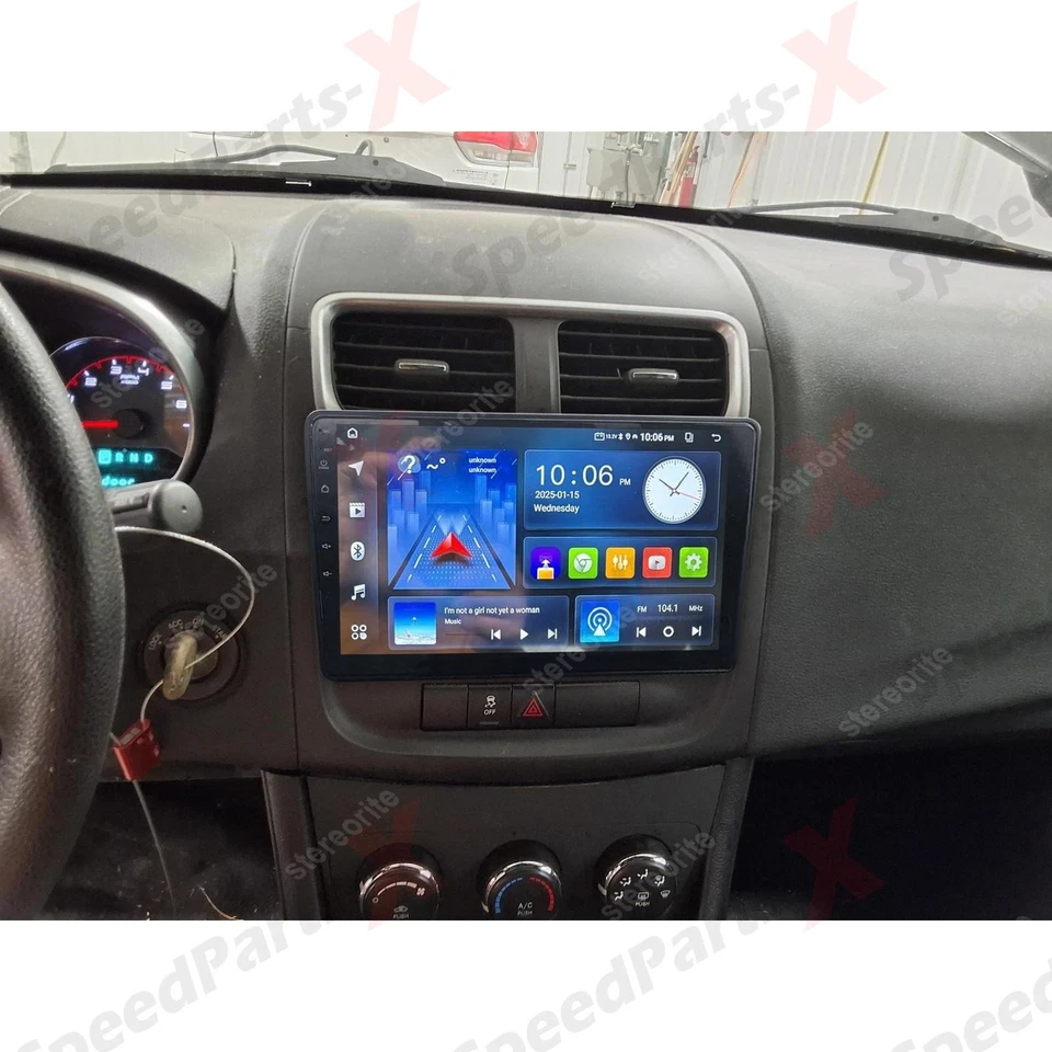 For 2011 2012 2013 2014 Dodge Avenger Android 13 Carplay Car Stereo Radio GPS BT Foto 4 de 4