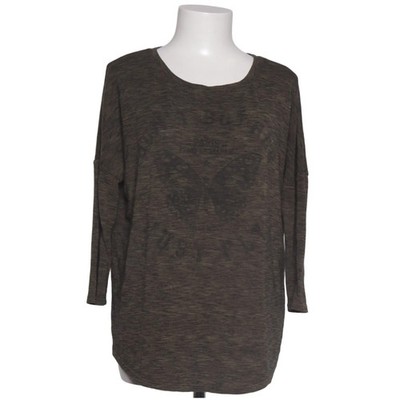 Tally Weijl, Langarmshirt, Größe: S/M, Grün/Grau/Mehrfarbig, Damen #RvE