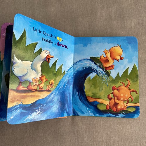 Little Quack's ABC's & Opposites Lot (x2 Picture Board Book Set) Pre-K Toddler + - Picture 5 of 12