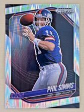 2025 Panini Prizm Black Phil Simms Skewed Prizm /249 New York Giants #103