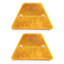 2 Pcs Double-sided Reflective Mark Directional Reflectors Driveway