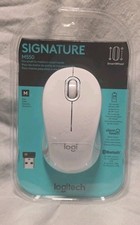 Logitech Signature M550 Wireless Mouse Multi-Device Compatibility Off White