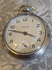 Vtg Westclox Bull’s Eye Pocket Watch W/ Seconds Hand 1950's WORKING Estate RV 39 — photo 1