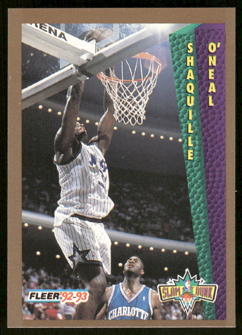 1992-93 Fleer #298 Shaquille O'Neal