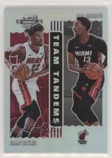 2020-21 Panini Contenders Optic Team Tandems Jimmy Butler Bam Adebayo #6 0c6