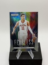 2024 Panini Prizm Draft Picks #1 Trae Young Fearless Prizms Silver