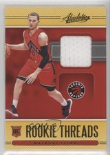 2020-21 Panini Absolute Memorabilia Rookie Threads Level 1 Malachi Flynn 5yi