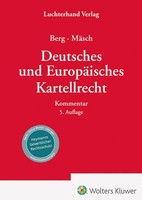Deutsches Und EuropäIsches Kartellrecht - Kommentar Werner Berg