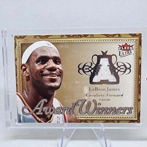 LeBron James 2007-08 Fleer Ultra Award Winners Game Used Jersey /199 Cavaliers
