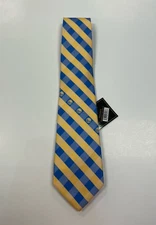 Golden State Warriors WP Check NBA Eagles Wings 100% Silk Tie