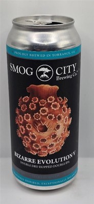 Craft Beer Can Smog City Brewing Company Bizarre Evolution V DDH Double IPA