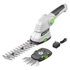 PHALANX Cordless Grass Shears 2-in-1 Handheld Hedge Trimmer Turnable Handle