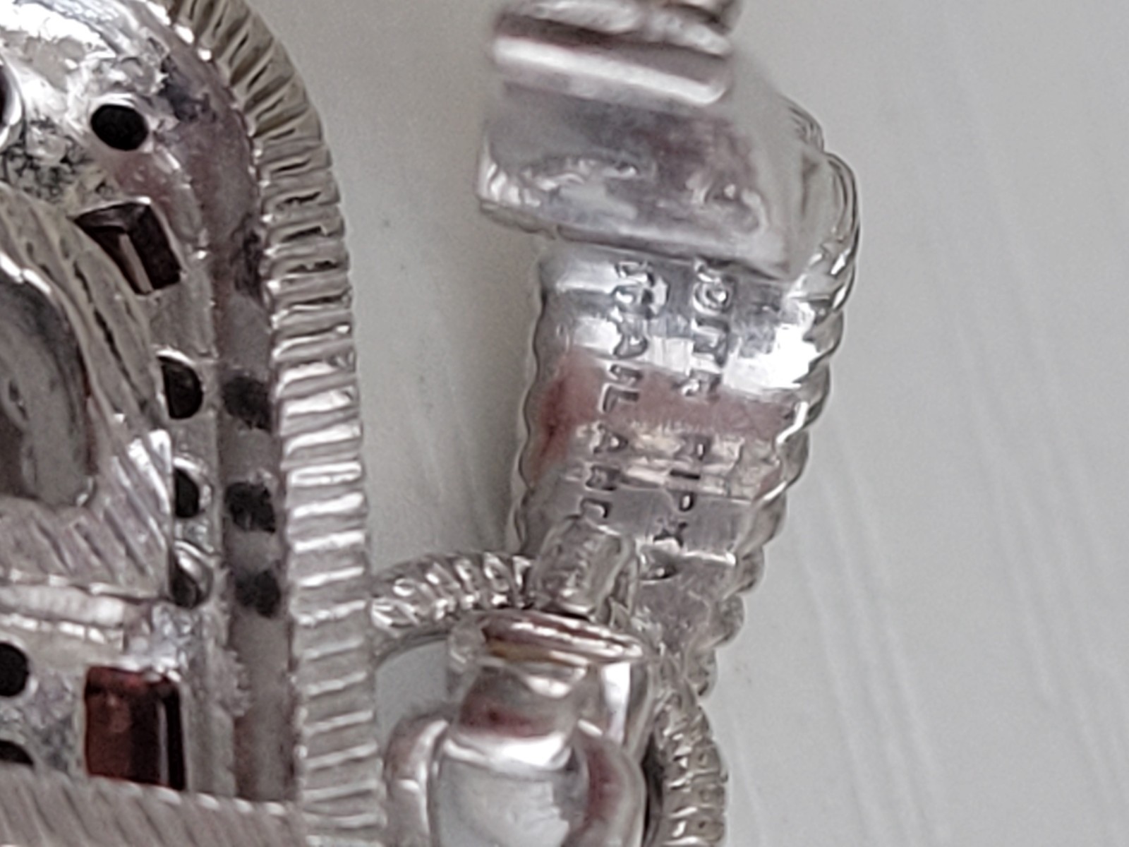 Judith Ripka Sterling Silver Initial Pendant. - image 4