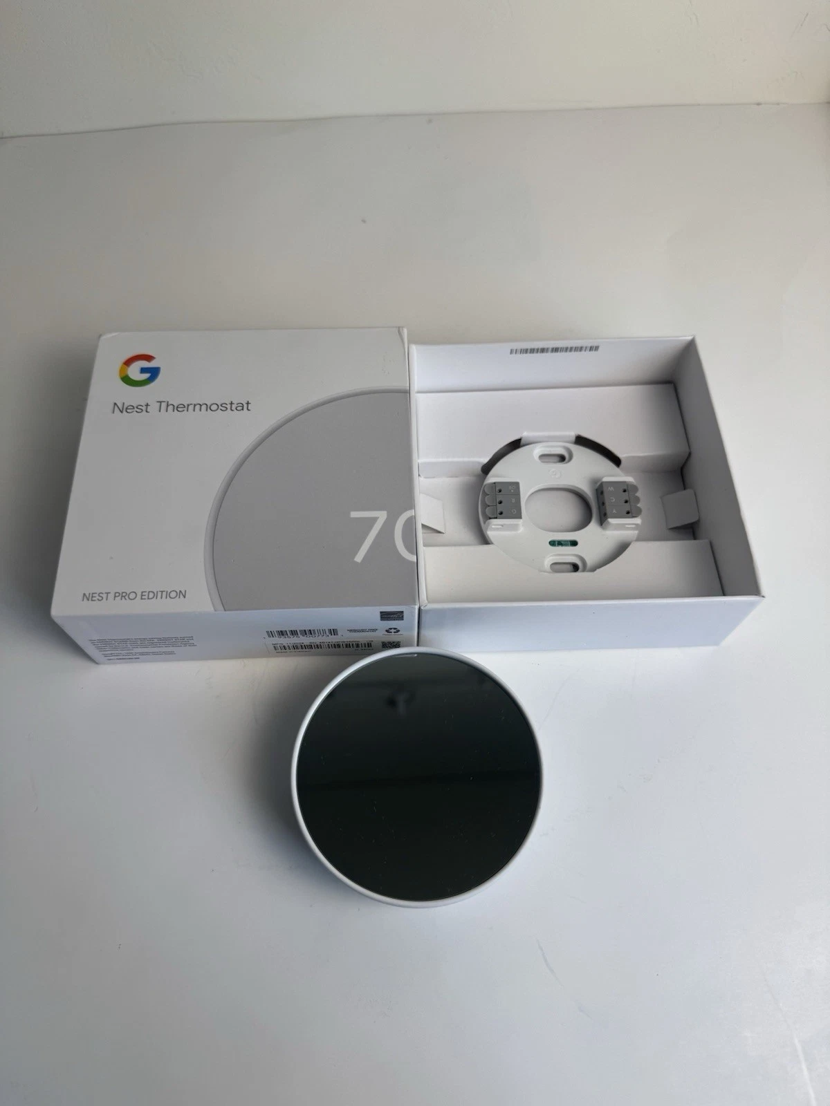 Google Nest Programmable Smart Wi-Fi Thermostat - White GACVZ
