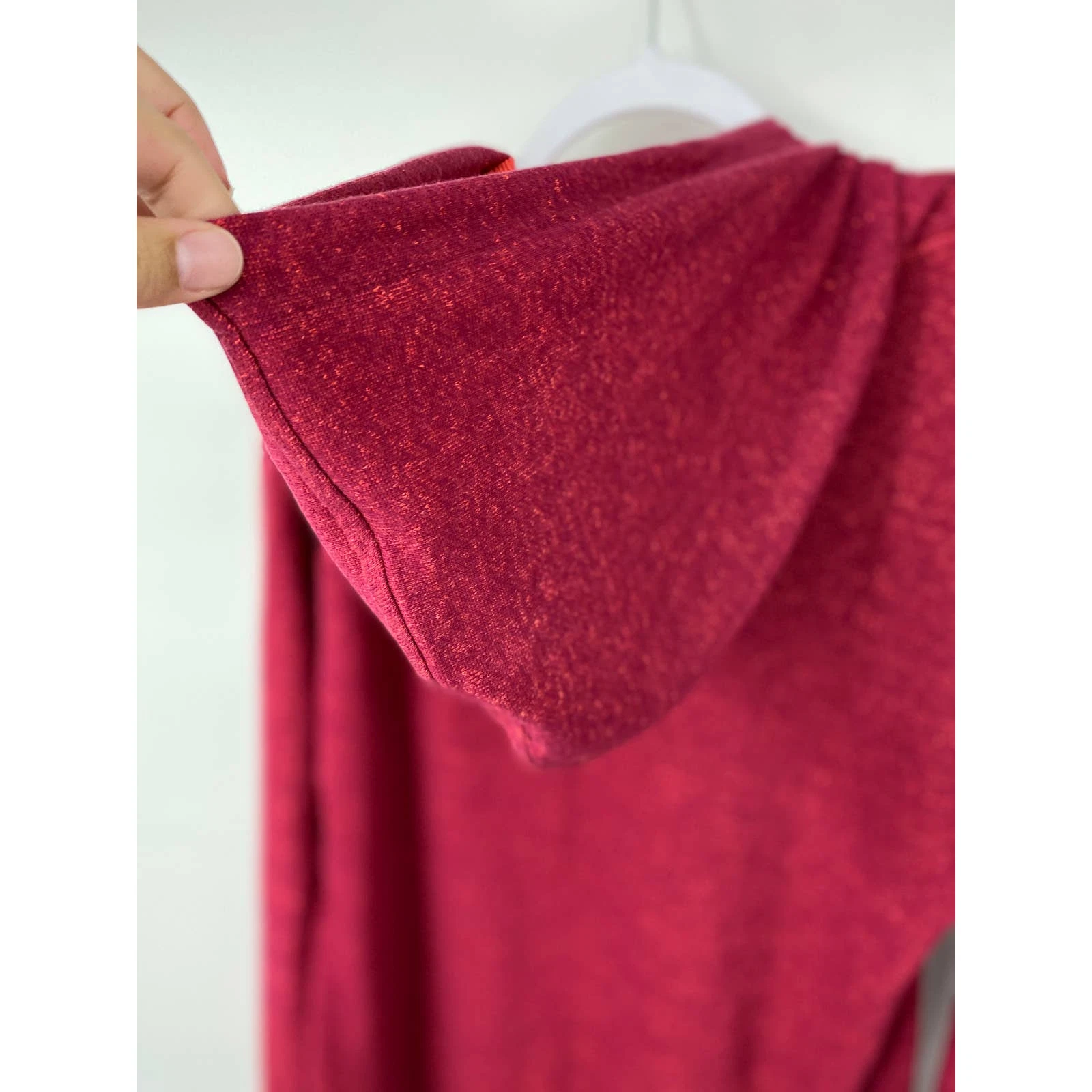 VETEMENTS Felpa con cappuccio Level Eight donna viola rosa arancione nuova grande con cappuccio