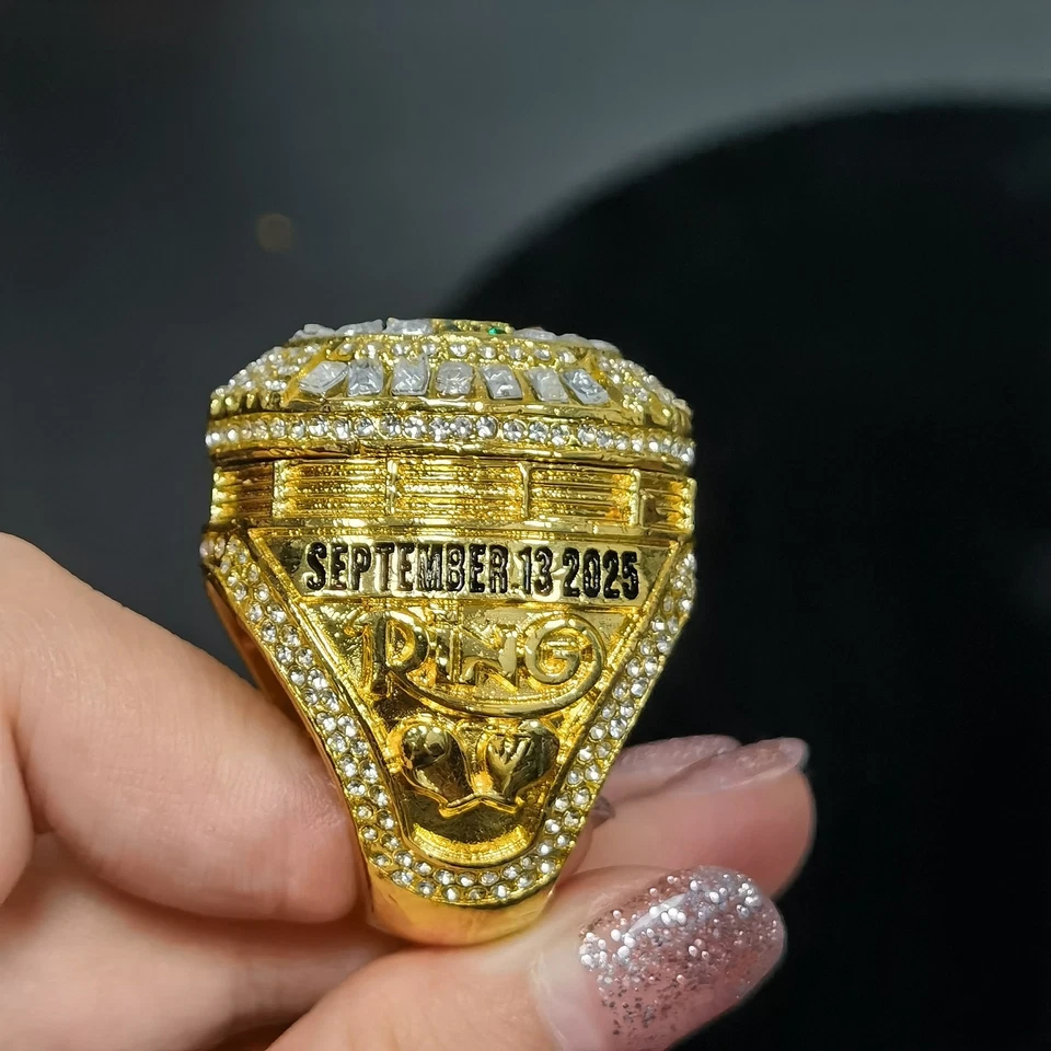 Nuevo Anillo Campeonato Indiscutible Consejo Mundial de Boxeo 2025 Foto 4 de 4