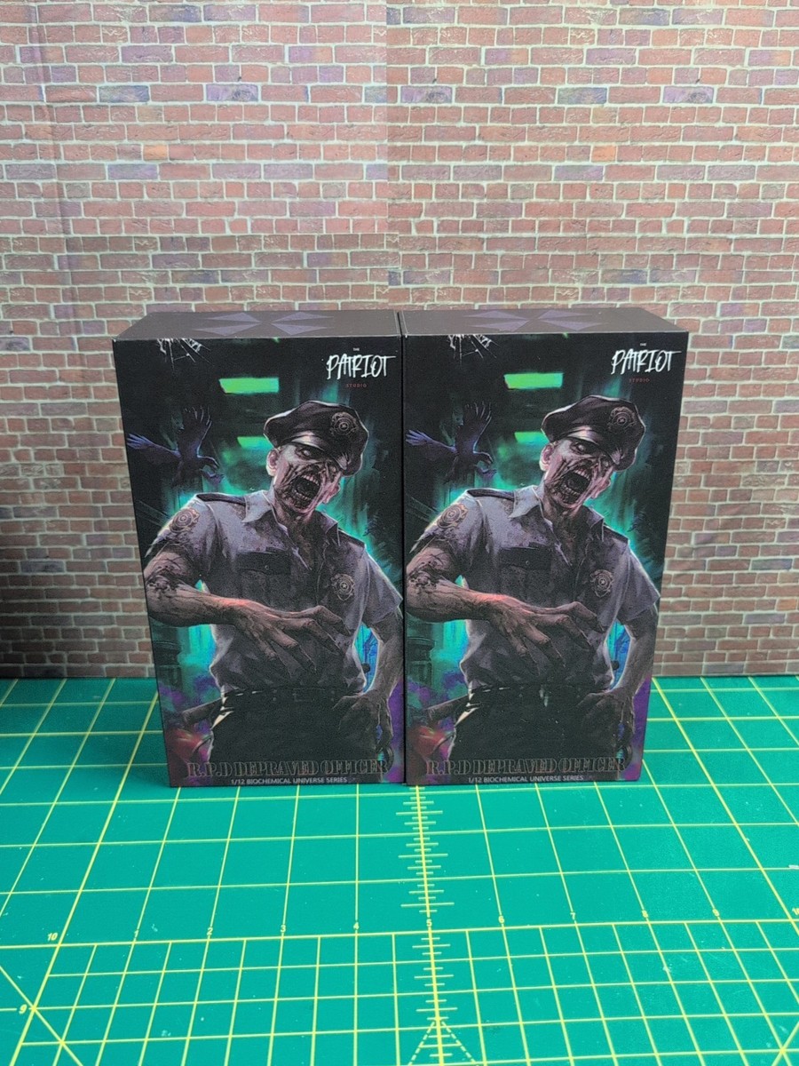 Patriot Studio R.P.D Depraved Officer Fallen/Anger 2 Figure Set 