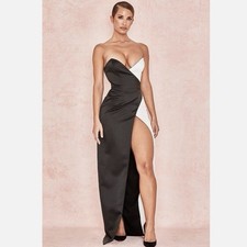 House of CB Clio Satin Dress