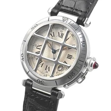 CARTIER Pasha 38 Grid 150th Anniversary 1847 W3102255 SW08442