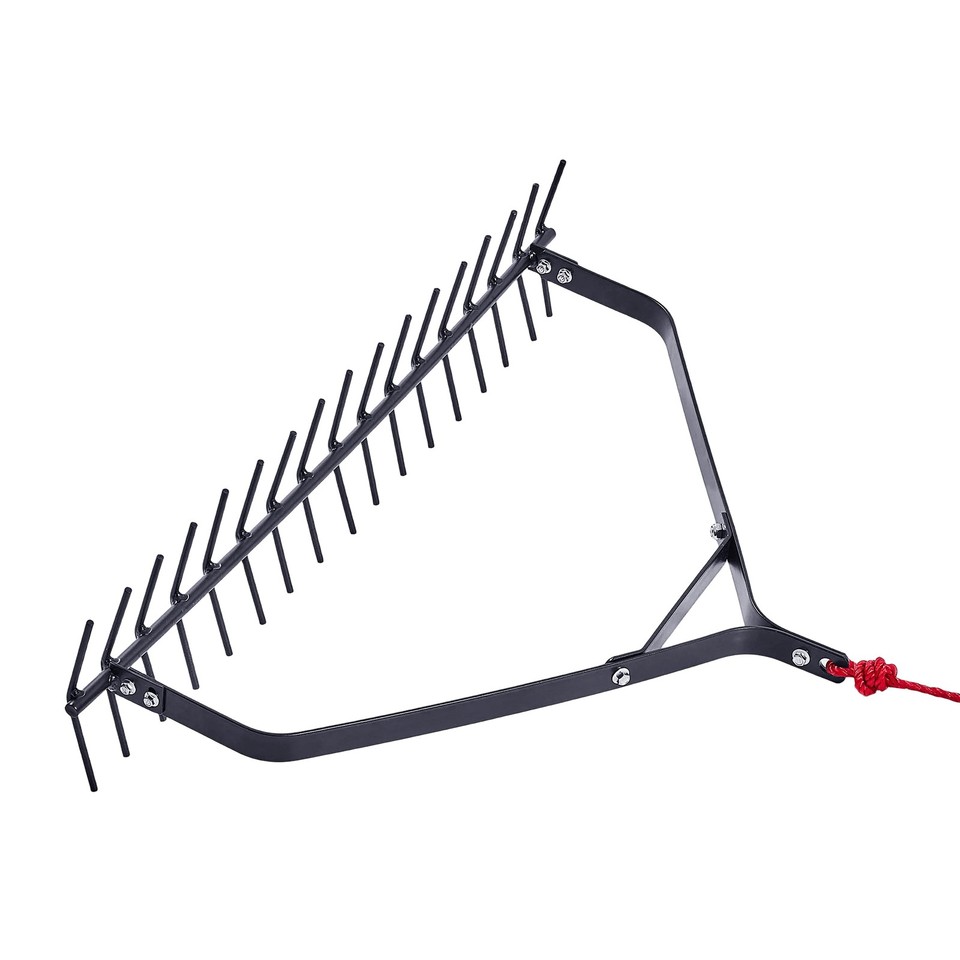 32x6.3 in Pond Aquatic Weed Rake Double-Sided Lake Weed Removal Rake ...