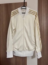 Adidas Men Track Jacket Gold Vintage O Limited Edition Sportswear Icon with Time
