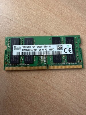 SK Hynix 16 GB 2Rx8 PC4 2400t-se1 11 hma82gs6afr8 N-uh N0 DDR4 2400 SODIMM