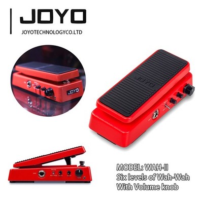 JOYO WAH II Multimode Wah & Volume Pedal, Adjustable Q Value,Lossless Circuit OP